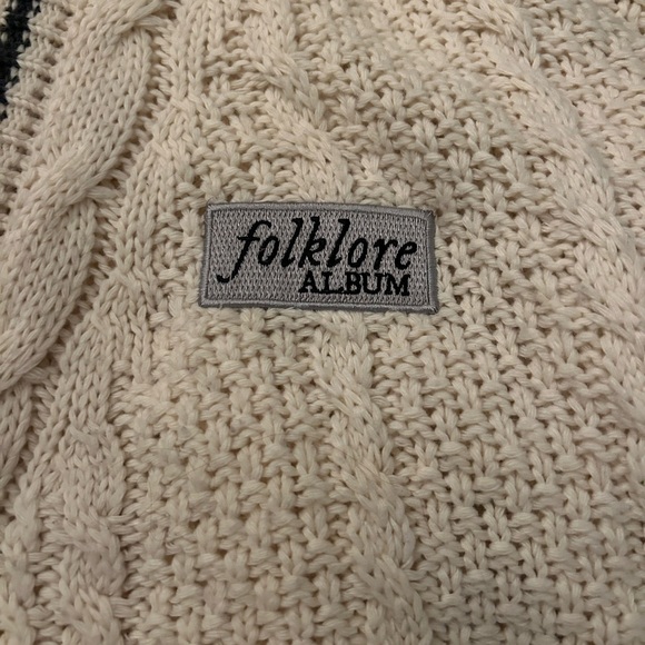 Taylor Swift Folklore Album Original Cardigan M/L - Picture 2 of 5